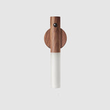 Magnetic wireless motion night light: FellruhTorch with a sleek wooden design and soft white light.