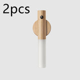 Magnetic wireless motion night light: FellruhTorch, stylish design with wood accents, perfect for home lighting.