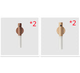 Magnetic wireless motion night light: FellruhTorch in two wooden designs, showcasing soft light and magnetic suction features.